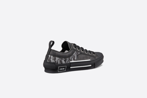 Giay Dior B23 Low 'Black Calfskin Dior' 3SN249YJP-H960