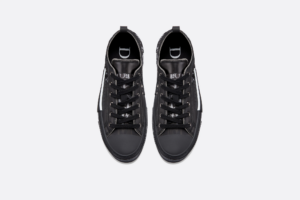 Giay Dior B23 Low 'Black Calfskin Dior' 3SN249YJP-H960