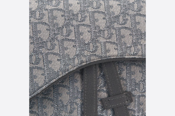 Tui Dior Saddle Bag 'Ruthenium Dior' 1ADPO093DOS-H30Q