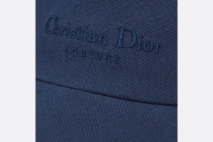 Mu Dior Couture Baseball Cap 'Blue Canvas' 243C904G4511-C540