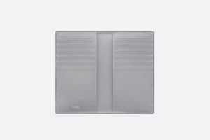 Vi Dior Long BI-Fold Card Holder 'Grey CD Diamond' 2ESCH147DCO-H42E