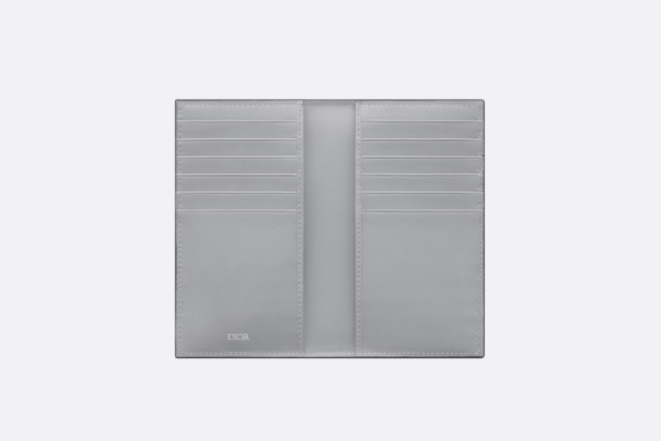 Vi Dior Long BI-Fold Card Holder 'Grey CD Diamond' 2ESCH147DCO-H42E