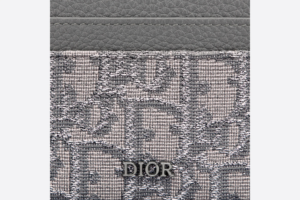 Vi Dior Card Holder 'Ruthenium Dior' 2ESCH135DOS-H30Q
