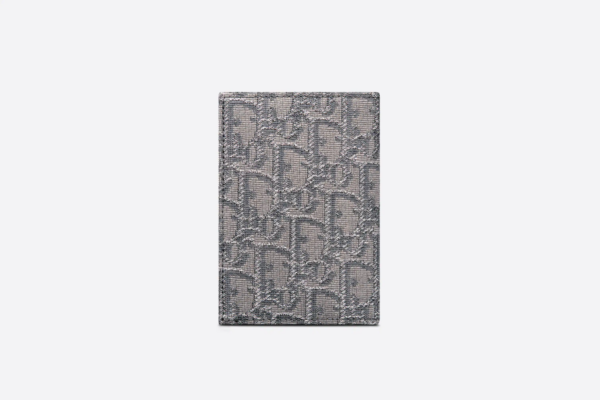 Vi Dior BI-Fold Card Holder 'Ruthenium' 2ESCH138DOS-H30Q