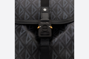 Tui Dior Hit The Road Backpack 'Black CD Diamond' 1ESBA021CDP-H43E