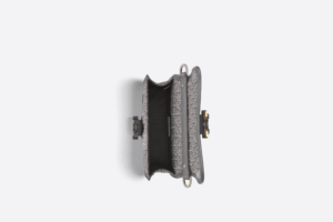 Tui Dior Mini Gallop Bag Strap 'Ruthenium' 1ADPO033DOS-H30Q