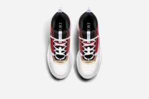 Giay Dior B22 Sneaker 'White Burgundy' 3SN231ZTA-H360