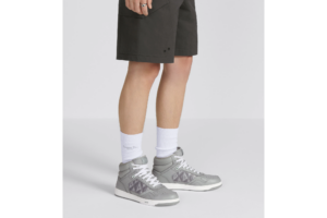Giay Dior B27 High 'Gray CD Diamond' 3SH133ZPP-H868