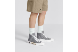 Giay Dior B23 High 'Ruthenium Dior' 3SH126ZTU-H868