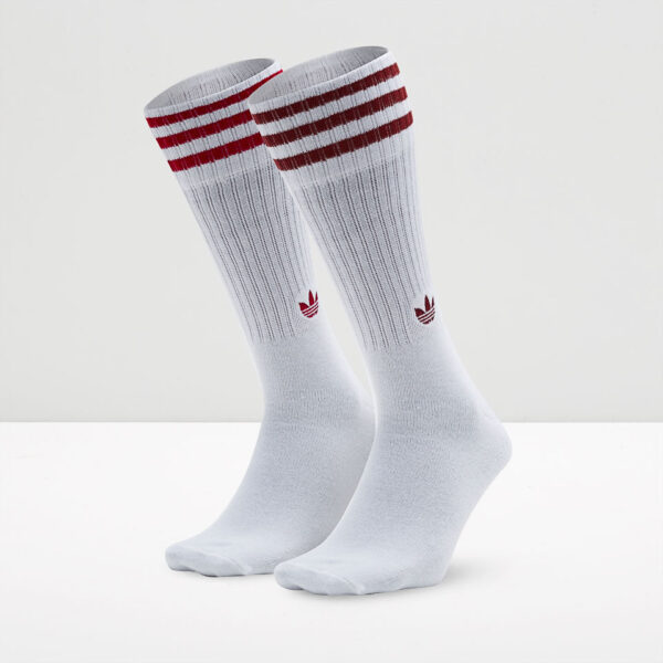 Tất Adidas Originals Adicolor 2 Pack Crew Socks In Red CE5712 - Ảnh 4