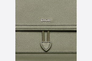 Tui Dior Saddle Backpack 'Olive Grained' 1ADBA161YKK-H635