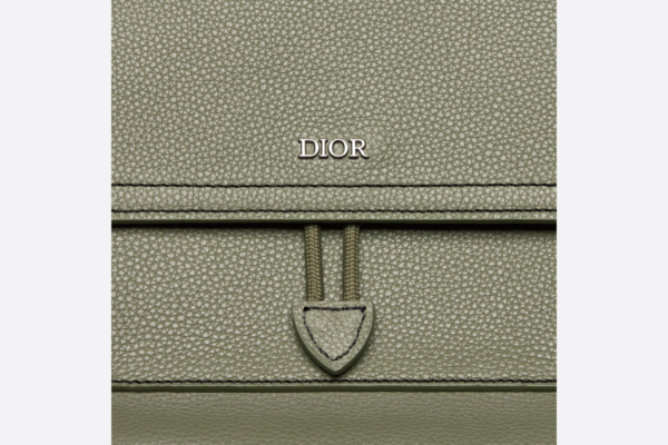 Tui Dior Saddle Backpack 'Olive Grained' 1ADBA161YKK-H635