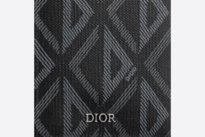 Vi Dior Long BI-Fold Card Holder 'Black CD Diamond' 2ESCH147DCO-H43E