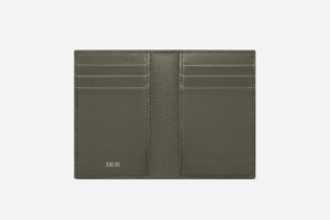 Vi Dior BI-Fold Card Holder 'Olive CD Icon' 2ESCH138CDI-H635