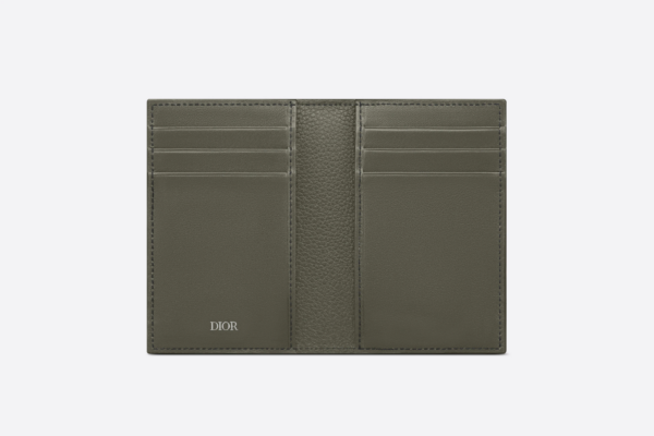 Vi Dior BI-Fold Card Holder 'Olive CD Icon' 2ESCH138CDI-H635