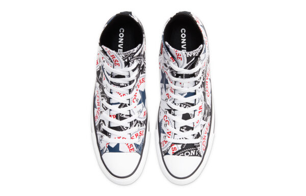 Giày Converse Chuck Taylor All Star 'Black MultiWhite' 166985V - Ảnh 4