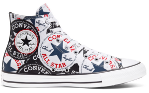 Giày Converse Chuck Taylor All Star 'Black MultiWhite' 166985V