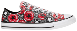 Giày Converse Chuck Taylor All Star Low 'Allover Mix Logo Play' 166986F