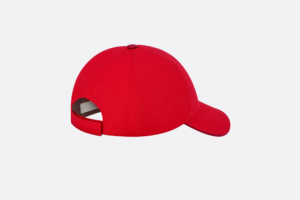 Mu Dior By Erl Baseball Cap 'Red Canvas' 313C924A5761-C380