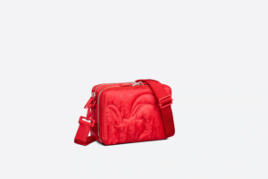 Tui Dior By Erl Pouch Strap 'Red Rabbit Motif' 2ESBC119RAY-H300