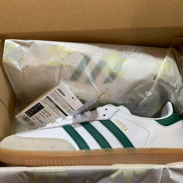 Giày Adidas Mexican National Team x adidas Samba 'White Green' HQ7036 - Ảnh 4