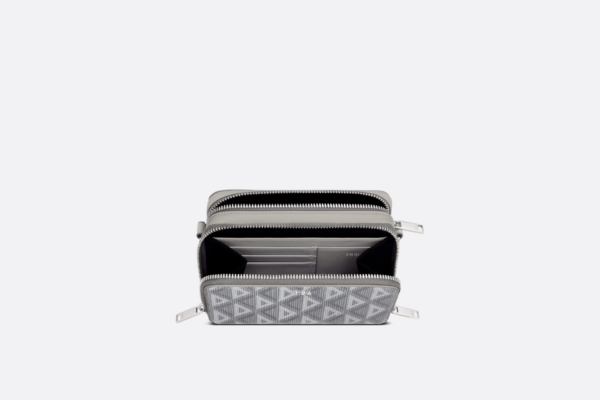 Tui Dior Messenger Pouch 'Gray CD Diamond' 2ESBC119DCO-H42E