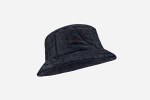 Mu Dior By Erl Bucket Hat 'Black Nylon' 243C907F4462-C989