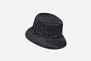 Mu Dior By Erl Bucket Hat 'Black Nylon' 243C907F4462-C989