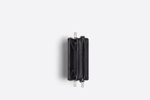 Tui Dior By Erl Pouch Strap 'Black Grained' 2ESBC119SER-H03E