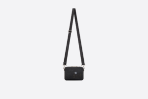 Tui Dior By Erl Pouch Strap 'Black Grained' 2ESBC119SER-H03E