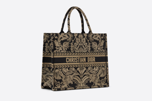 Tui Dior Book Tote Large 'Black White' M1286ZMDR-M03C