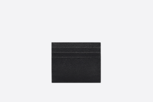 Vi Dior By Erl Card Holder 'Black Grained' 2ESCH135SER-H03E