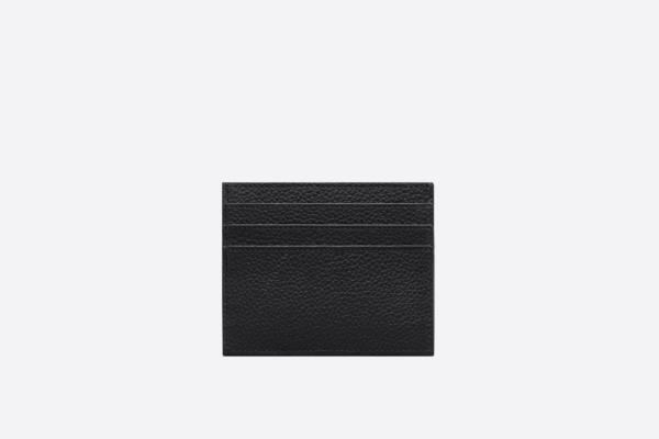 Vi Dior By Erl Card Holder 'Black Grained' 2ESCH135SER-H03E