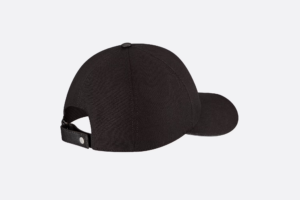 Mu Dior Couture Baseball Cap 'Black Canvas' 243C904G4511-C900