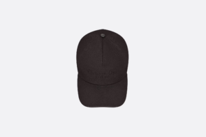 Mu Dior Couture Baseball Cap 'Black Canvas' 243C904G4511-C900