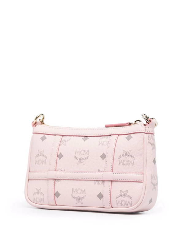 Túi MCM Delmy Leather Shoulder Bag MWSBAER01QH001 - Ảnh 5