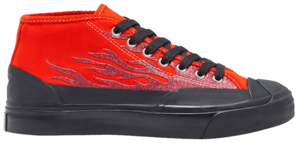 Giày Converse ASAP Nast x Jack Purcell Mid 'Red Flames' 167378C