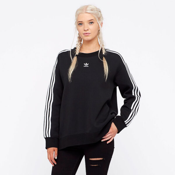 Áo Adidas Originals Womens Crew Sweater Black CE2431 - Ảnh 3