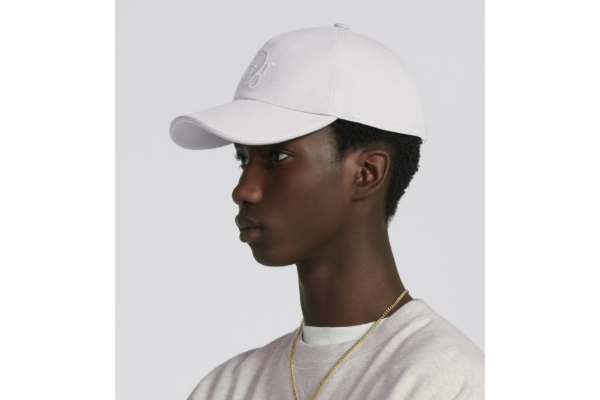 Mu Dior By Erl Baseball Cap 'Gray Canvas' 243C904D4511-C880
