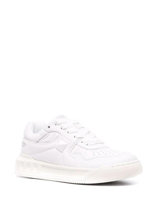Giày Valentino One Stud low-top lace-up sneakers WW2S0CS4NWN0BO - Ảnh 3