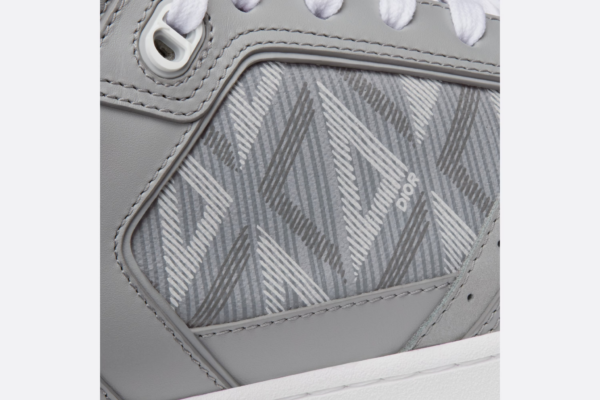 Giay Dior B27 High 'Gray CD Diamond' 3SH133ZPP-H868