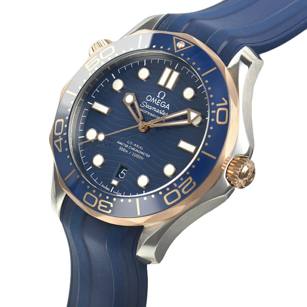 Đồng Hồ Omega Seamaster Diver Automatic 'Blue' 210-22-42-20-03-002 - Ảnh 6