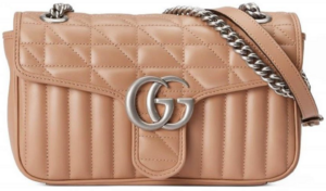 Túi Gucci GG Marmont Small Shoulder Rose Beige Leather 443497-UM8AN-2754