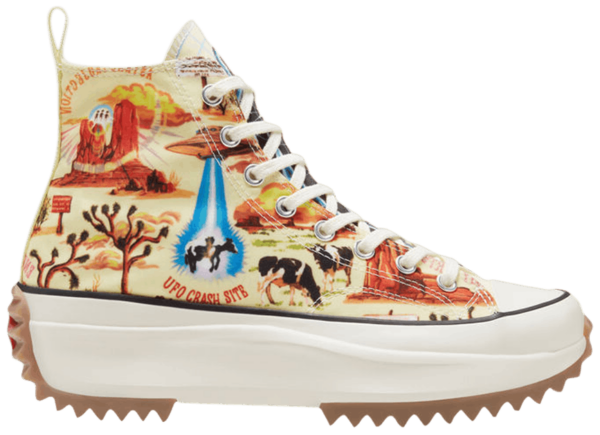 Giày Converse Run Star Hike High Twisted Resort UFO Crash Site 167895C