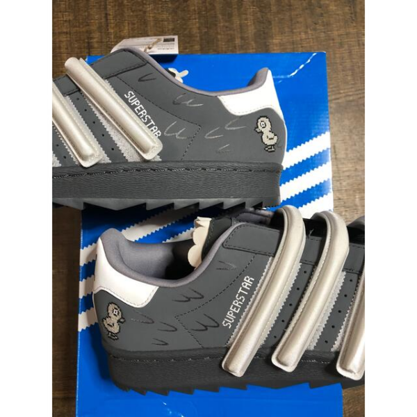 Giày Adidas Superstar 80s Melting Sadness Duck 'Grey' GZ6992 - Ảnh 5