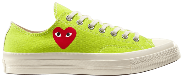 Giày Converse Comme des Garçons PLAY x Chuck 70 Low 'Bright Green' 168302C