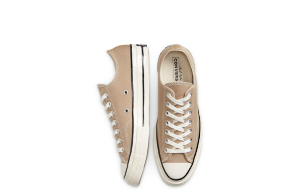 Giày Converse Chuck 70 Low Vintage Canvas 'Nomad Khaki' 168505V - Ảnh 4
