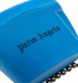 Alternative view of Túi Palm Angels Flock Mini Padlock Bag PWNQ002F21LEA0014001