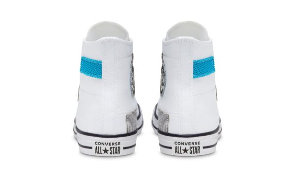 Giày Converse Chuck Taylor All Star High 'Hacked Fashion White Sail Blue' 168746C - Ảnh 5