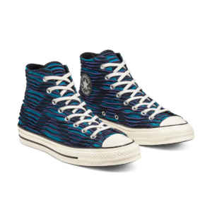 Giay Converse Chuck 70 High 'Vibrant Knit Ocean Depths' 168757C